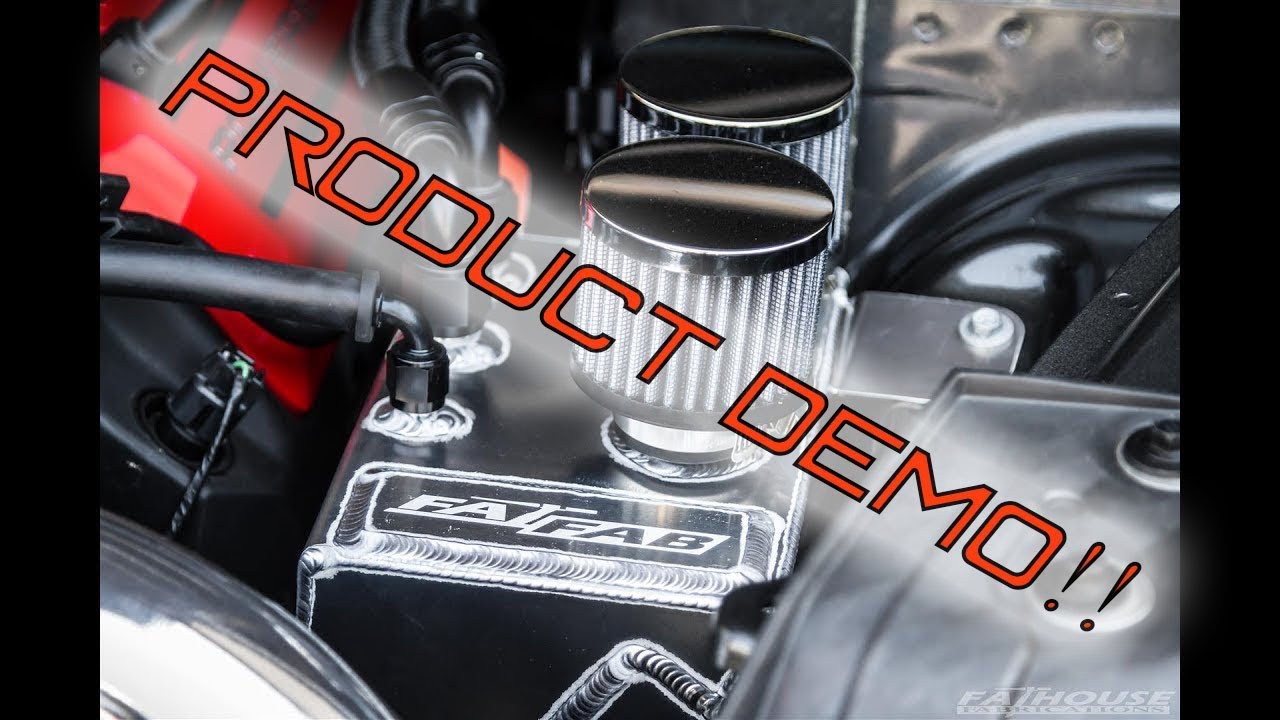 2015+ Mustang S550 Race Catch Can