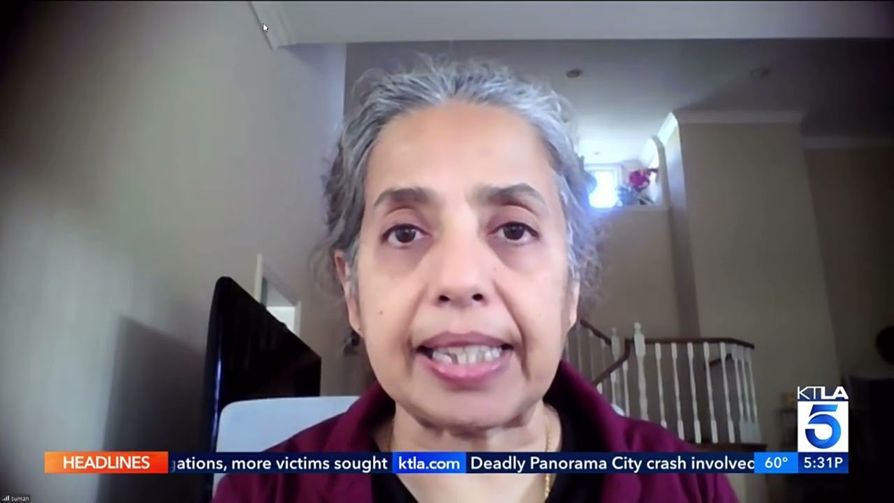 Dr. Suman Radhakrishna on Norovirus Spreading in LA l KTLA 5