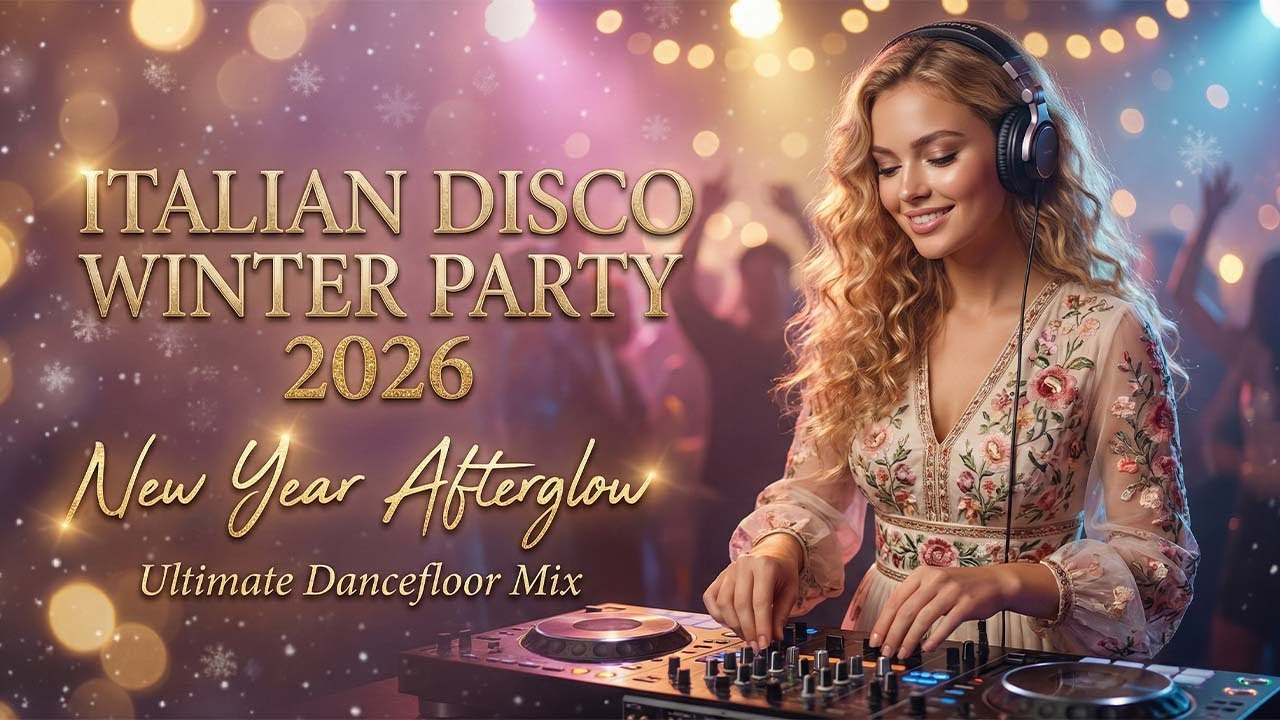 Italo Disco Winter Party 2026 &bull; New Year Afterglow | Ultimate Dancefloor Mix | Winter Club Night