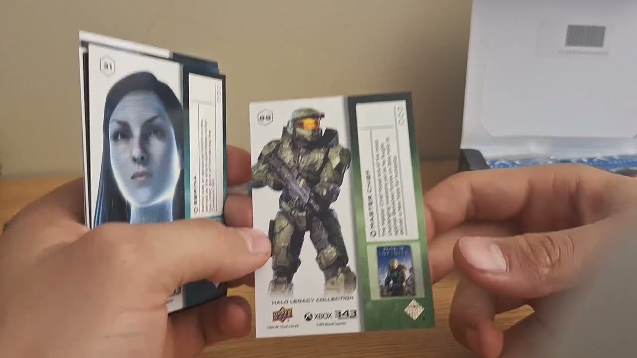 ASMR Halo Legacy Collection unboxing