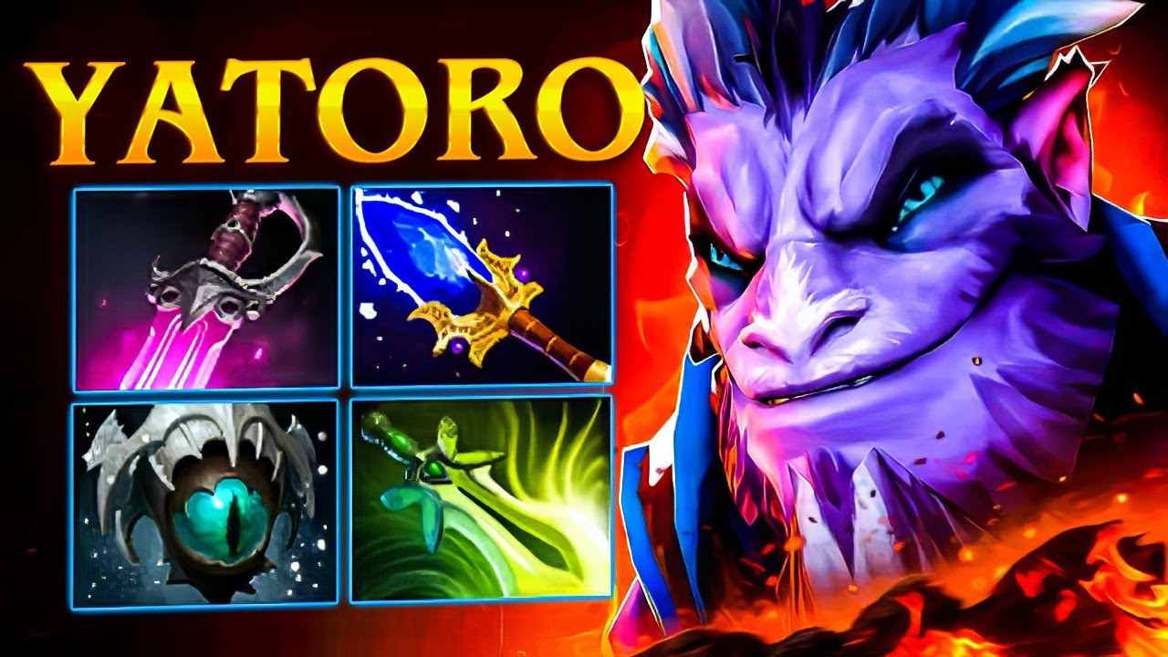 NEW META on RIKI WITHOUT DIFFUSAL BLADE from YATORO! YATORO RIKI 7.35 DOTA 2