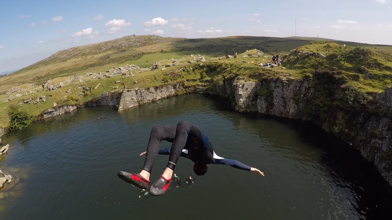 Goldiggins Quarry Cliff Jumping