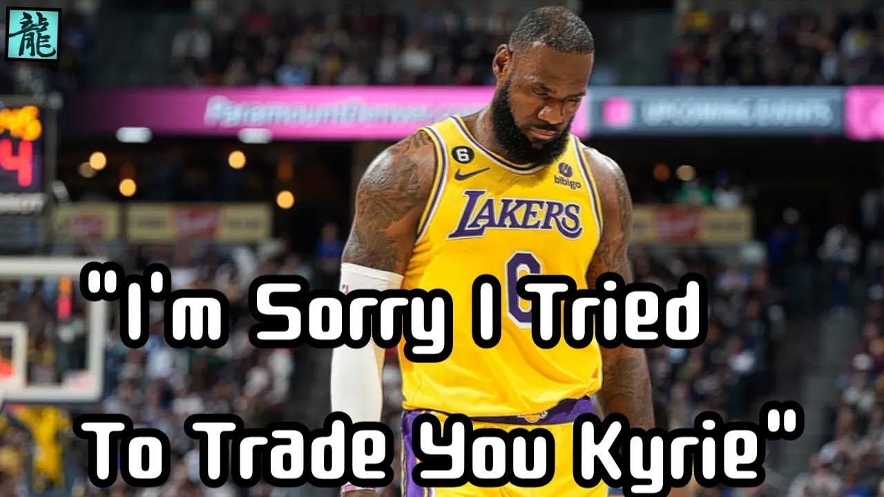 Lebron James Stealing Kyrie's Spotlight Is Disgusting