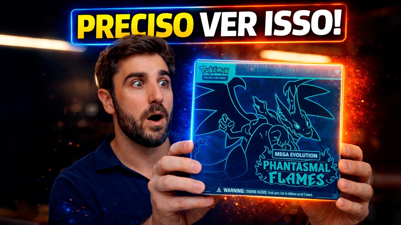 NÃO ACREDITO NISSO! PAGUEI MUITO BARATO NESSA BOX IMPORTADA - Mega Charizard ETB