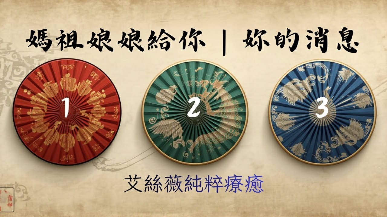 媽祖娘娘給💝你｜妳的💝祝福訊息🎁靈魂提升🎁不侷限時間💝看到當下即是💝無限時間🦄IRIS TAROT 艾絲薇純粹療癒💝#Ｔ６９💝