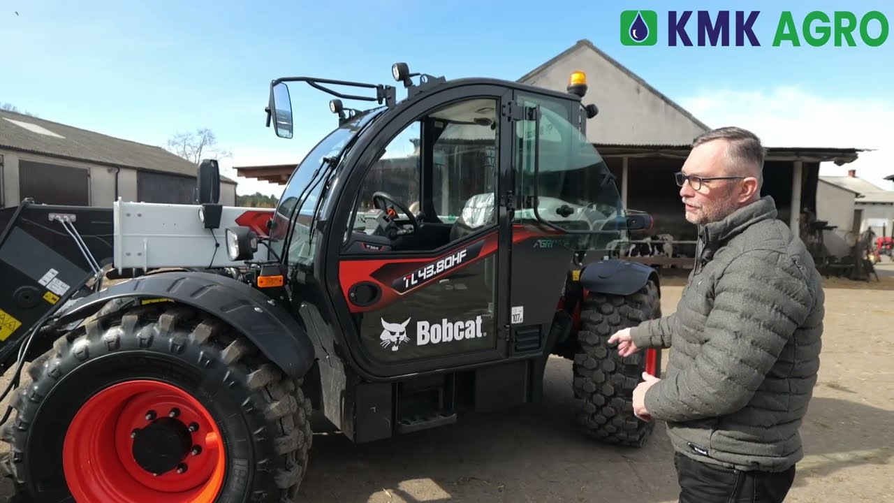 BOBCAT Ładowarka teleskopowa TL 43.80 HF KMK Agro