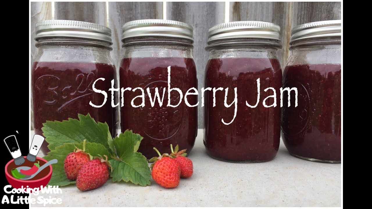 How to Make Strawberry Jam || Canning Strawberries