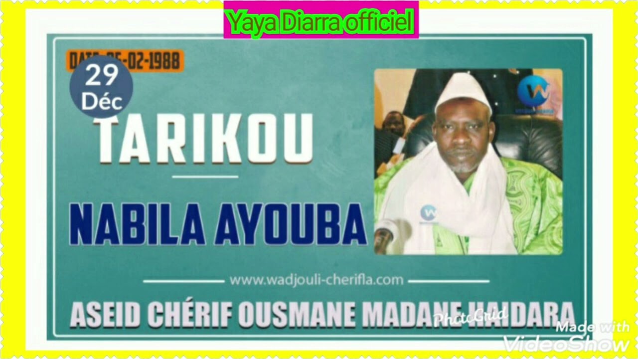 Cherif Ousmane madani haidara 