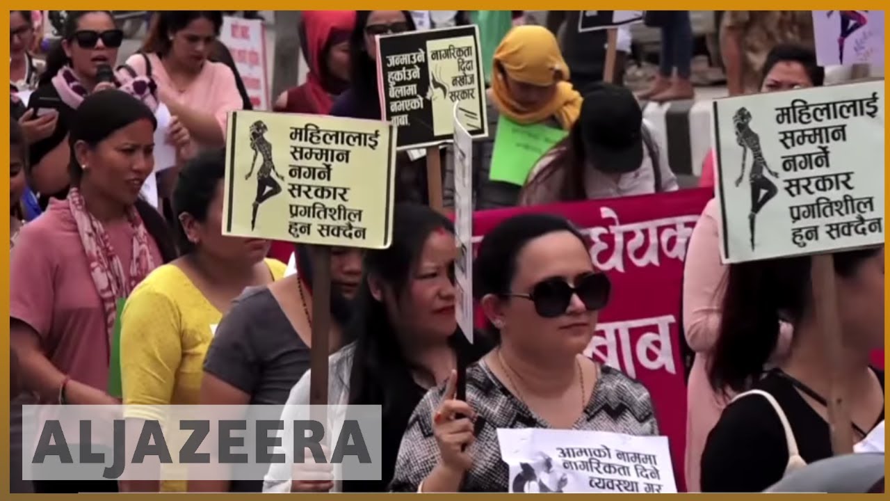 🇳🇵 Women activists in Nepal call for equality on citizenship bill | Al Jazeera English