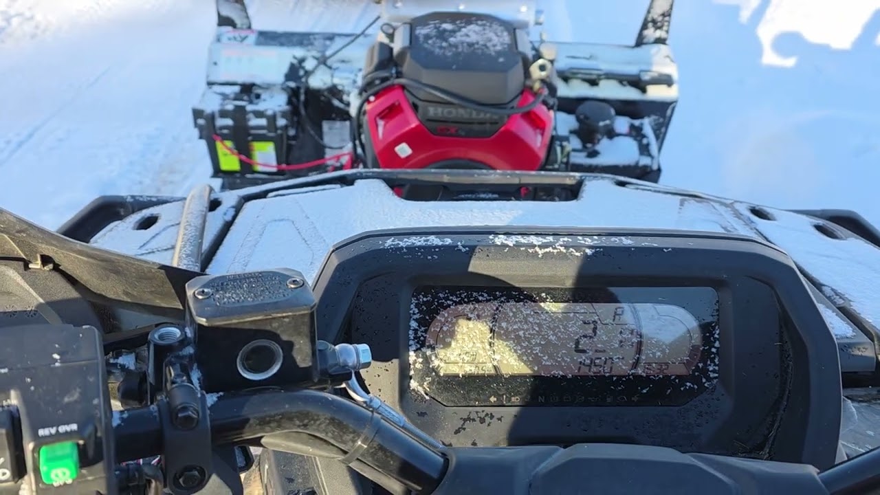 Souffleuse Bercomac 54'' sur VTT