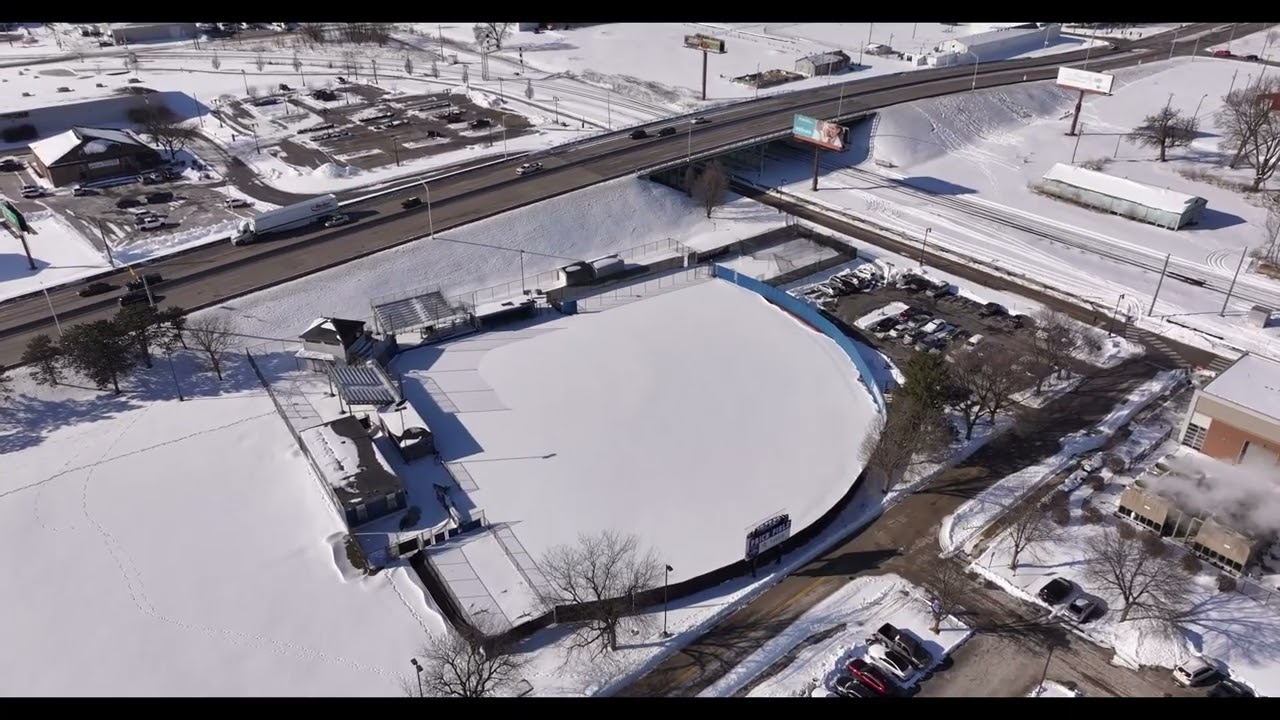 Terre haute Snow Aeral