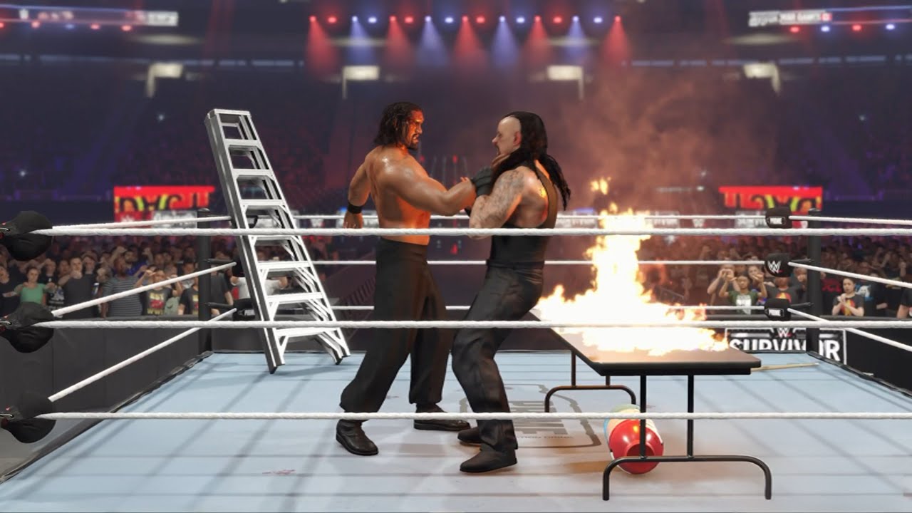 WWE 2K25 - The Great Khali vs. Undertaker | World Heavyweight Championship ( 02 - 13 ) 
