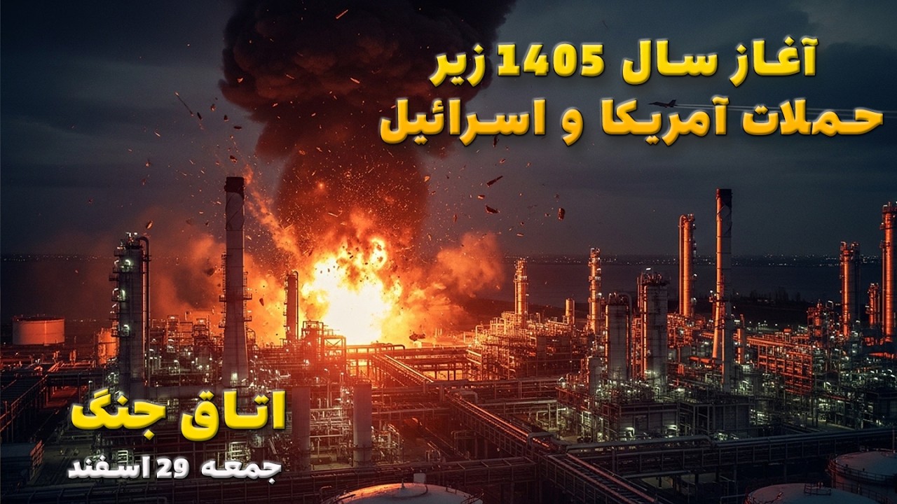 اتاق جنگ جمعه 29 اسفند | آغاز سال 1405 زیر حملات آمریکا و اسرائیل