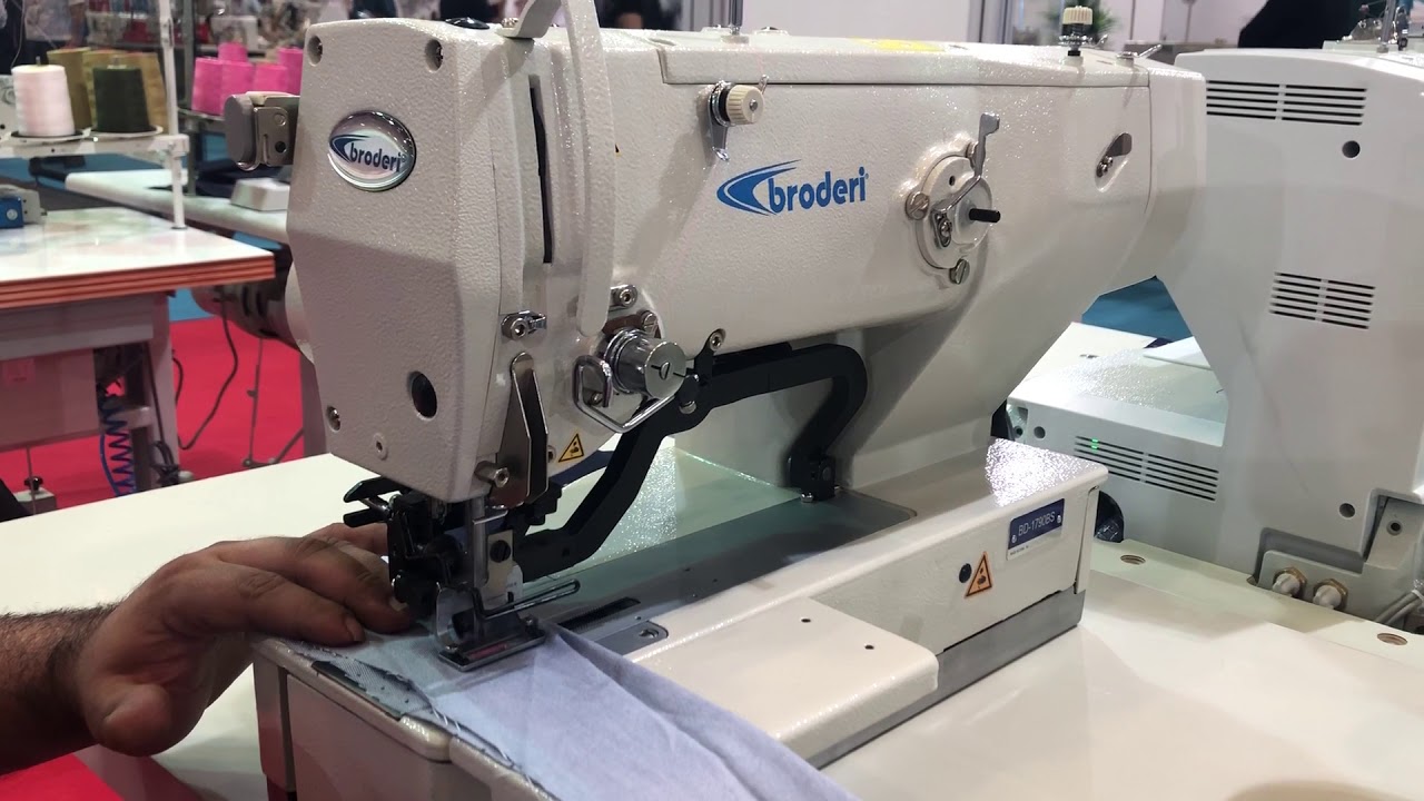 Broderi BD-1790-S Direct Drive Elektronik İlik Makinası