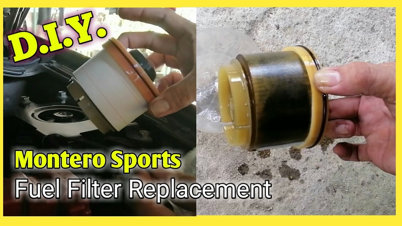 D.I.Y. Fuel Filter Replacement/Montero Sports 2015