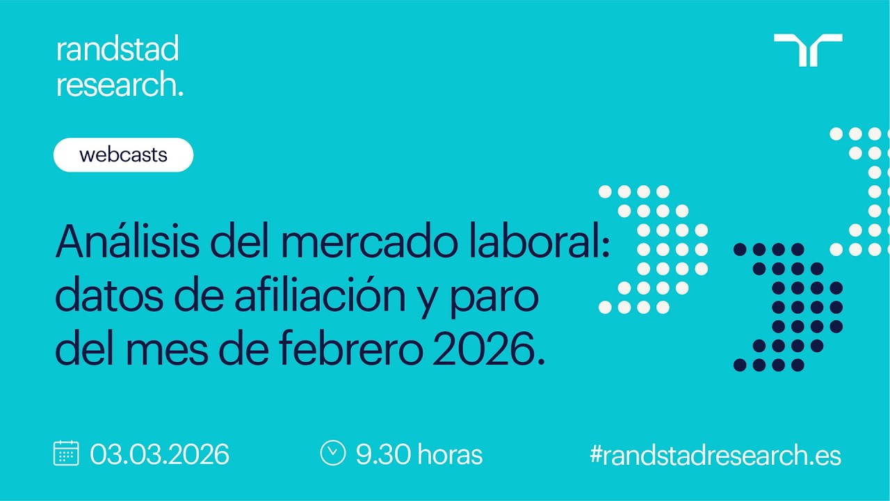 Análisis del mercado laboral: datos de afiliación y paro del mes de febrero 2026.