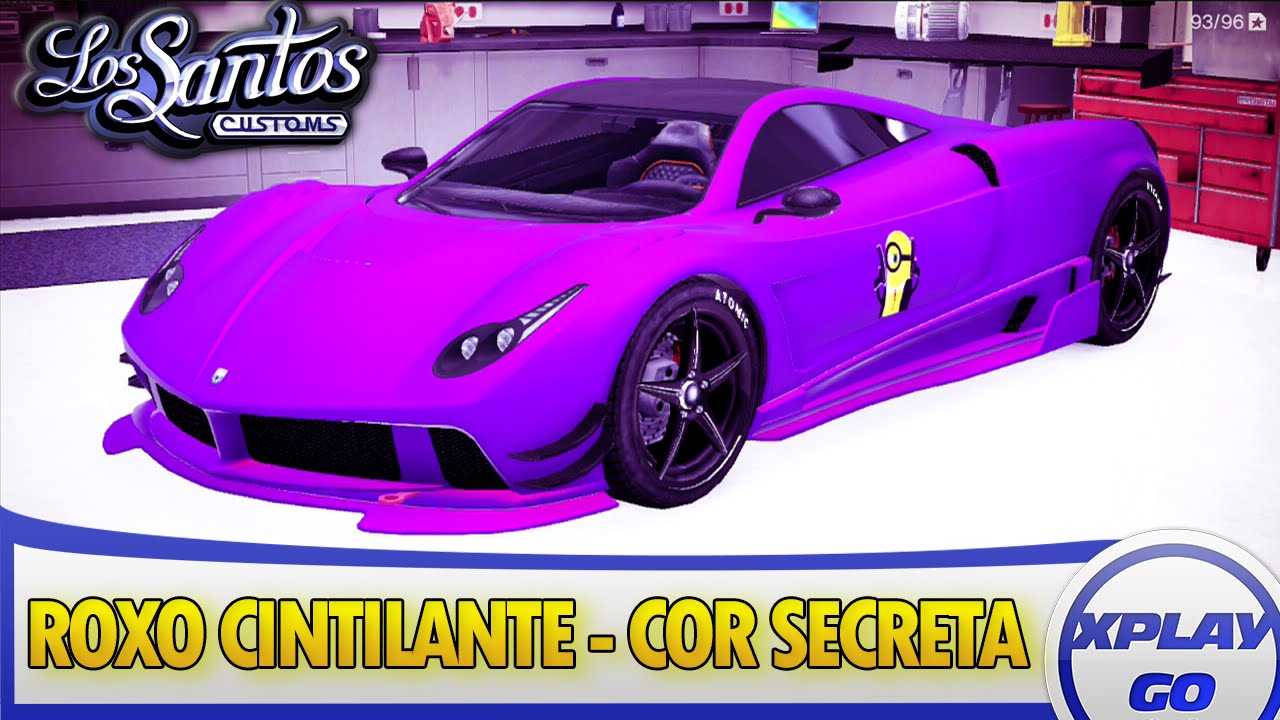 GTA 5 ONLINE - ROXO CINTILANTE - COR SECRETA