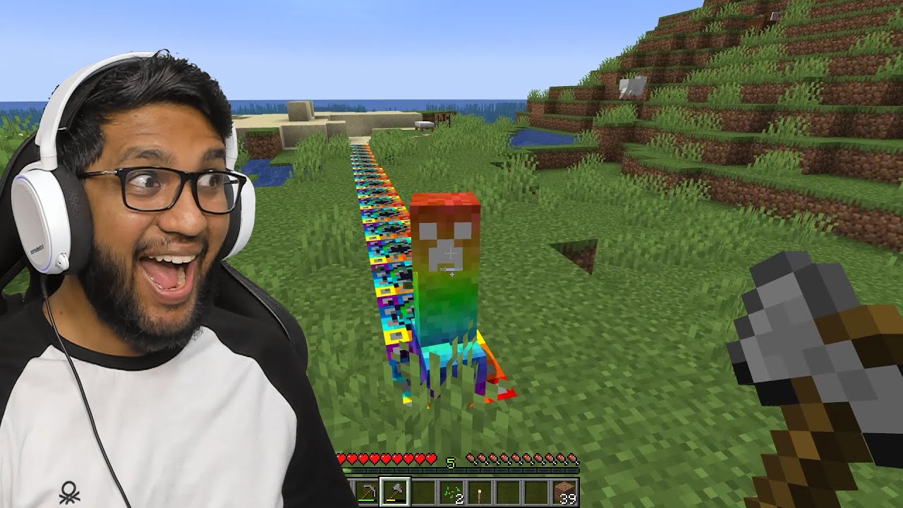 Minecraft But Mobs are SUPERRRRRRRR