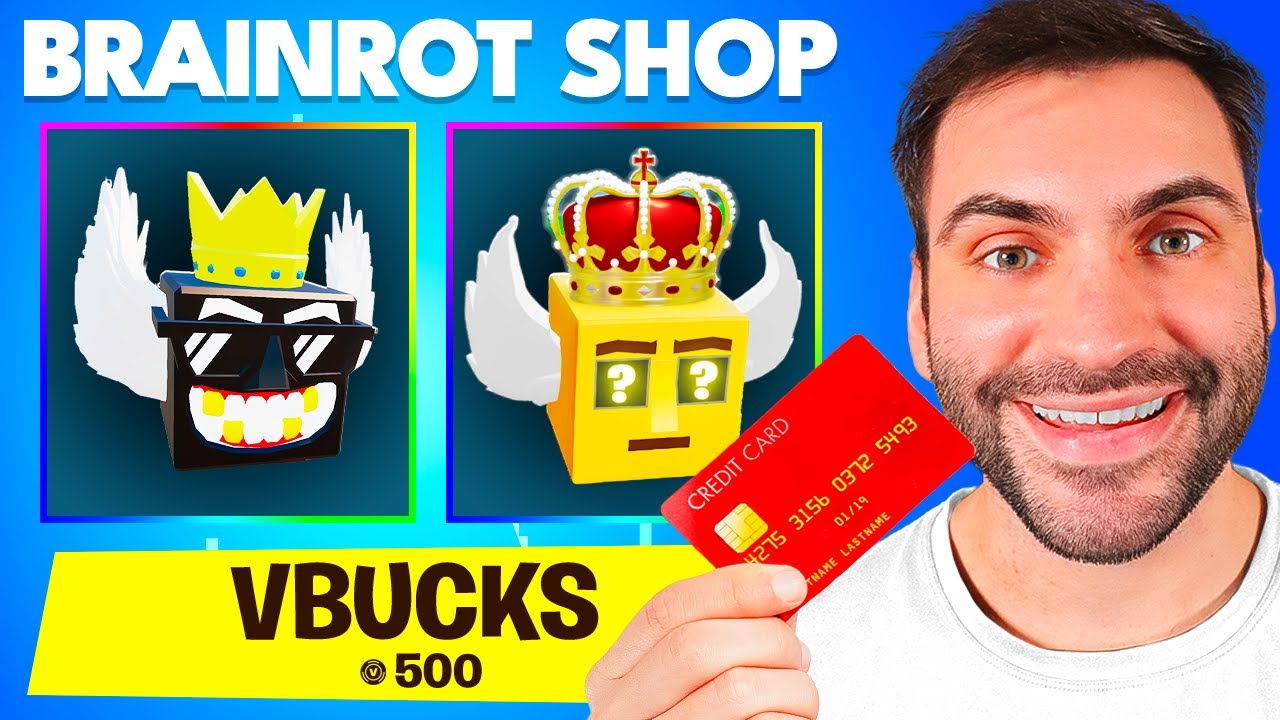 I Spent 50,000 VBUCKS on Fortnite Steal the Brainrot (ALL SECRET CODES)