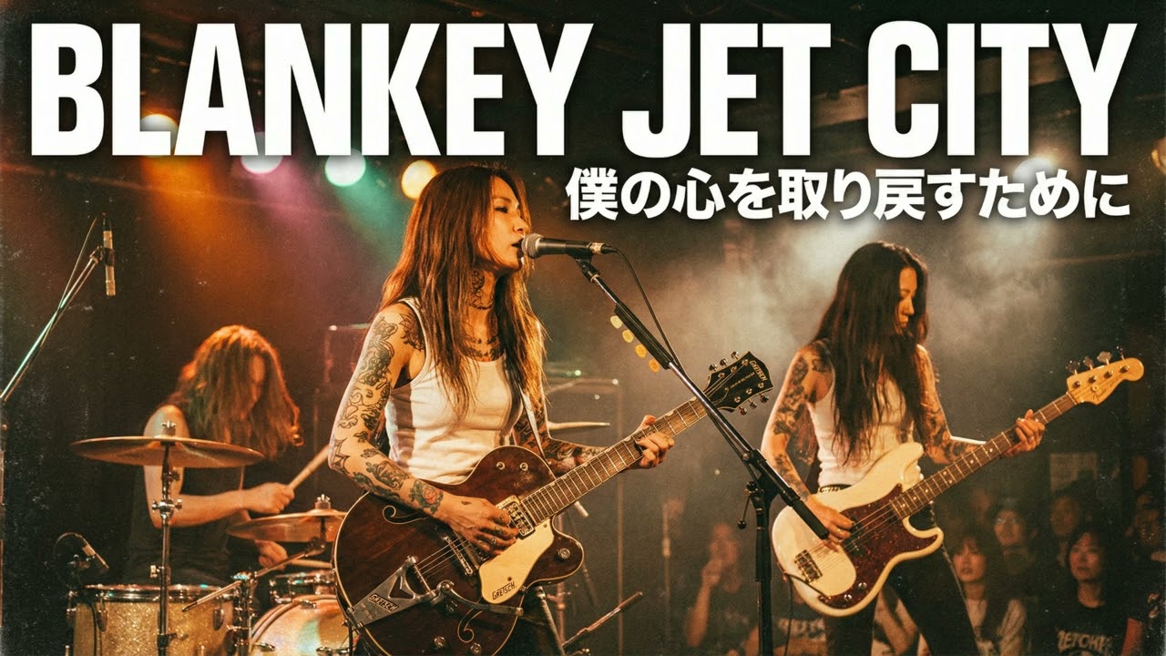 【AI Cover】BLANKEY JET CITY - 僕の心を取り戻すために | GBA