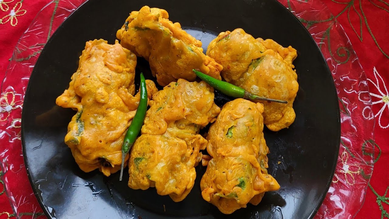 ஸ்டஃப்டு பாலக்கீரை பக்கோடா/ Stuffed Palak Pakoda #Teatimesnacksrecipe #eveningsnacksrecipeintamil