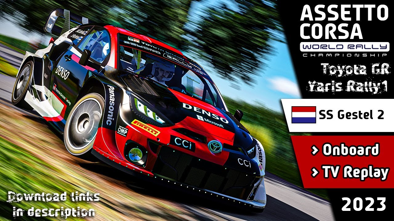 Assetto Corsa Rally | Toyota GR Yaris Rally1 | SS Gestel 2