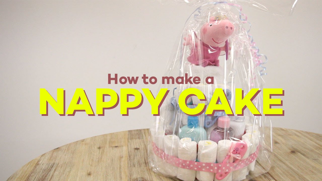 How to Make a Nappy Cake - Step-by-Step Tutorial