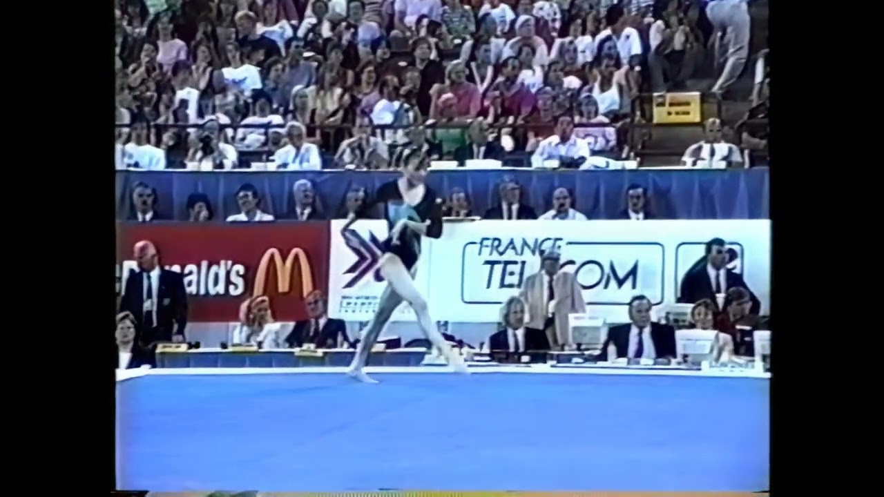AA 1991 World Championships   Iveta Polokova CZE FX