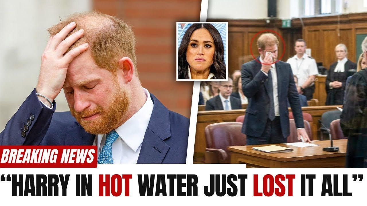 OMG! Harry IN hot water GOES NUTS In Court Judge Issues STERN Warning As Legal Team QUITS!