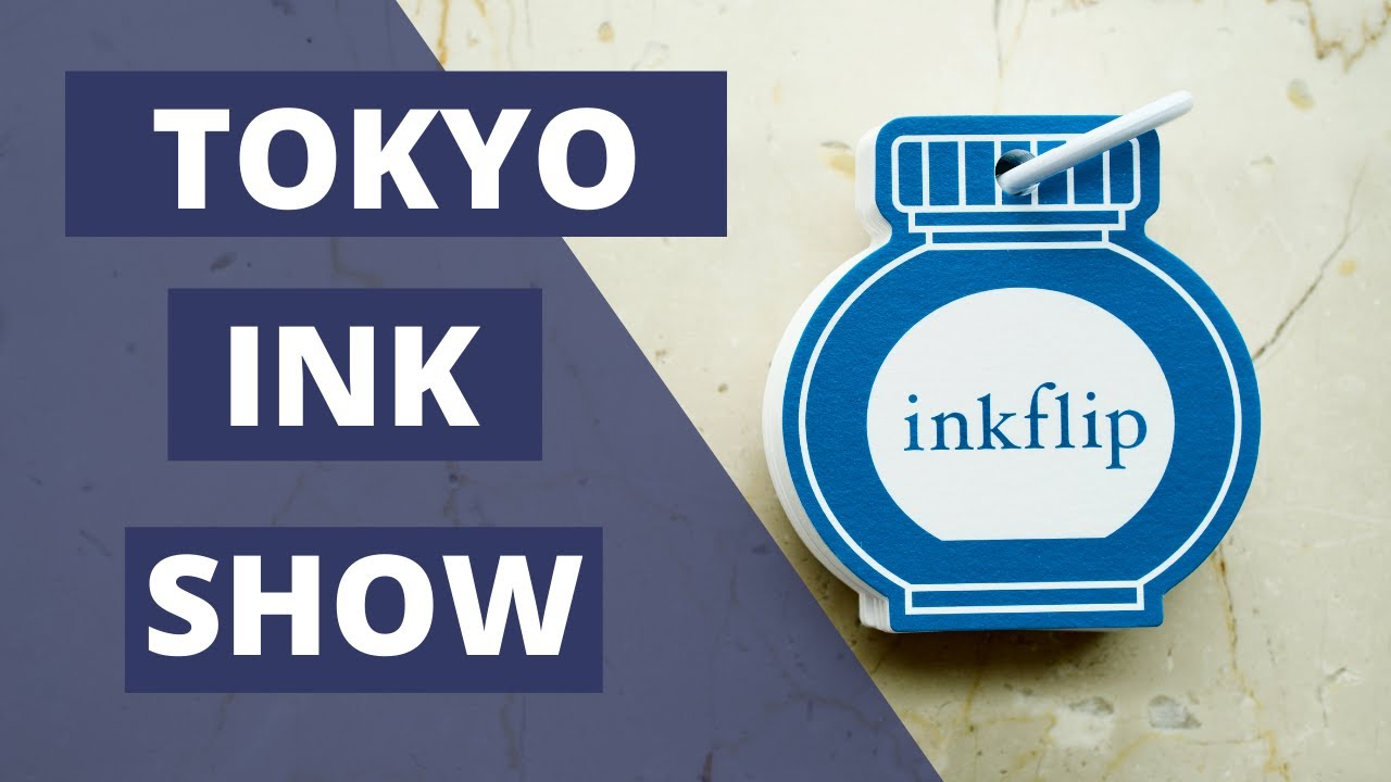 Japanese Fountain Pen Ink Show (Inku-Numa Part 1)