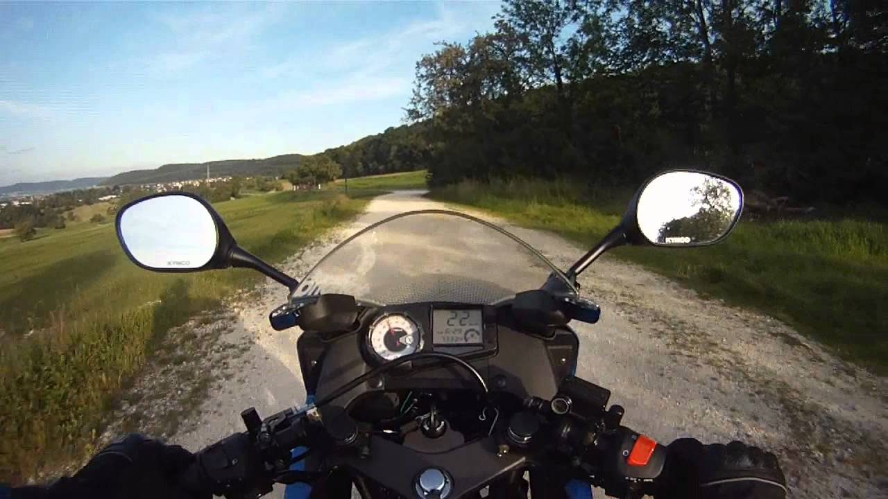 Kymco Quannon 125 ft. GoPro HD Hero 960