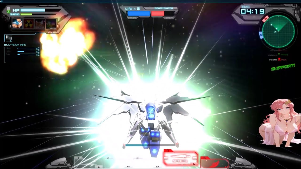 [SD건담 캡슐파이터] 스트라이크 프리덤 건담 / [SDGO] Strike Freedom Gundam