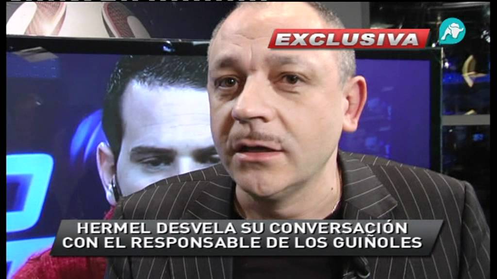 Hérmel desvela el próximo sketch de los guiñoles y se enfrenta con Quim
