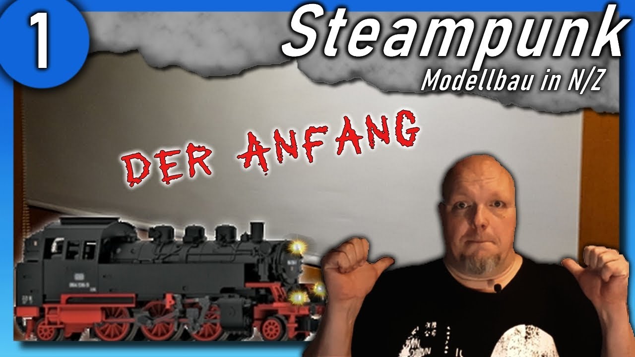 Steampunk #1 - Spur Z digital Anlage im Bau 🚂 Vorstellung der leeren Platte - Modelleisenbahn Spur Z