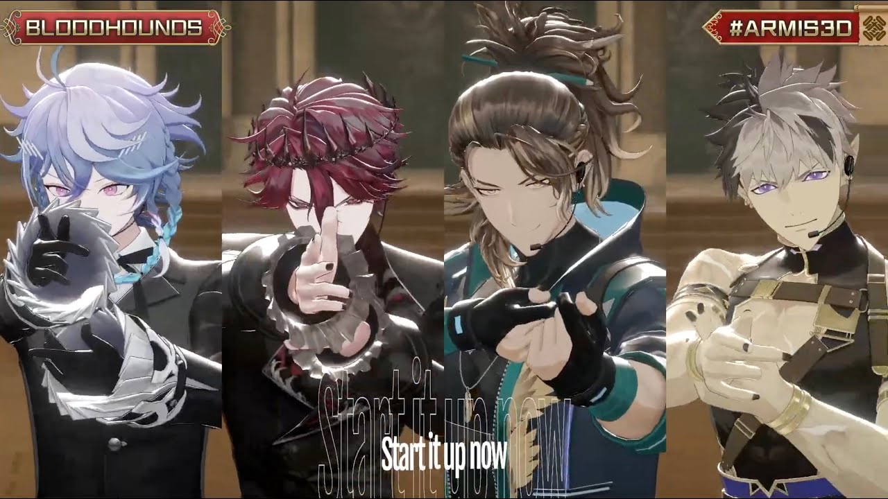 【Official 3D Version】BLOODHOUNDS #holoARMIS #ARMIS3D