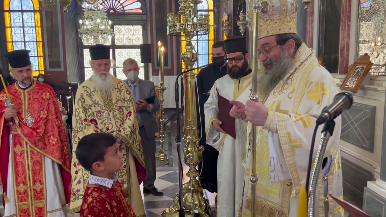Χειροτονήθηκε αναγνώστης ο 5χρονος Γεώργιος Χαμέτης
