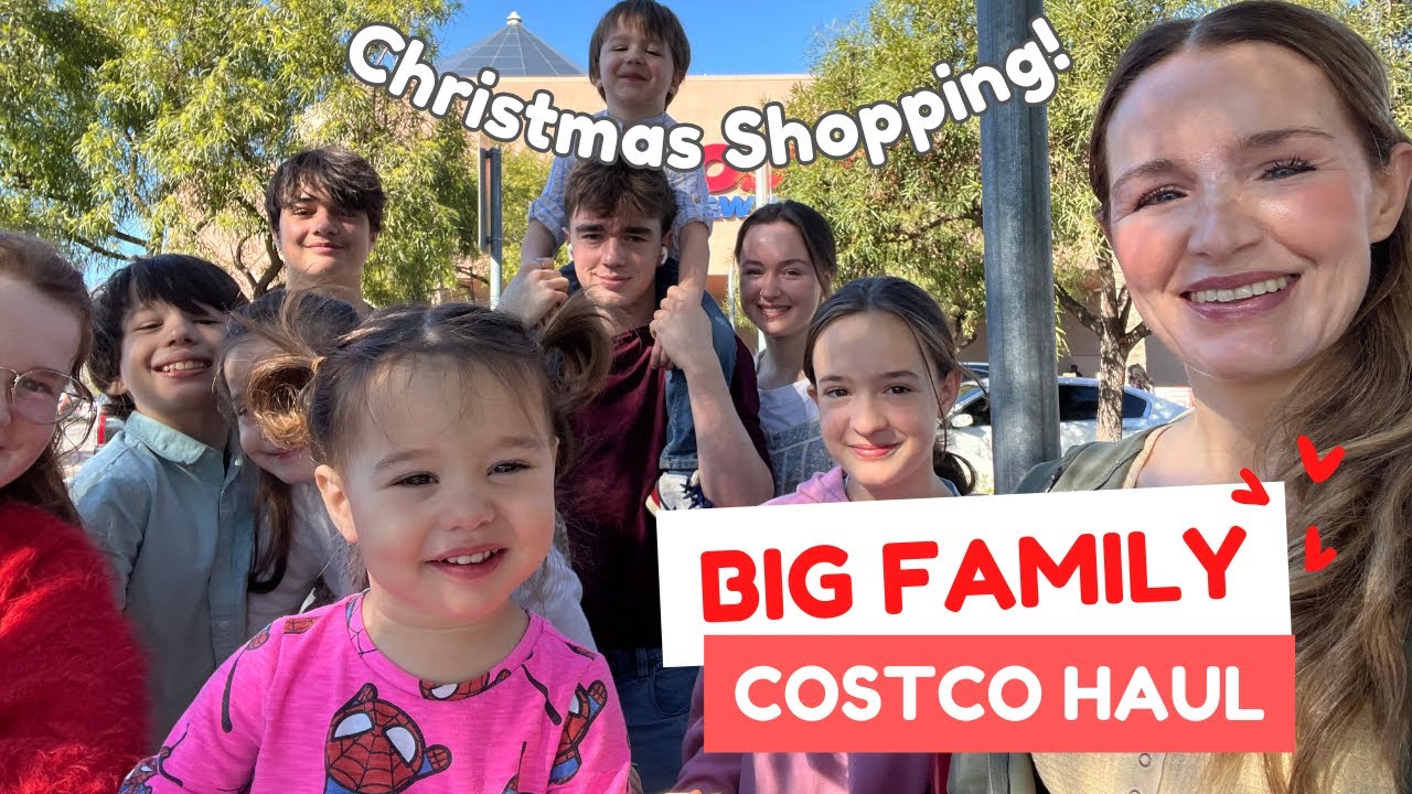 Family of 12 - Christmas Costco Haul! + Getting our Christmas Tree!