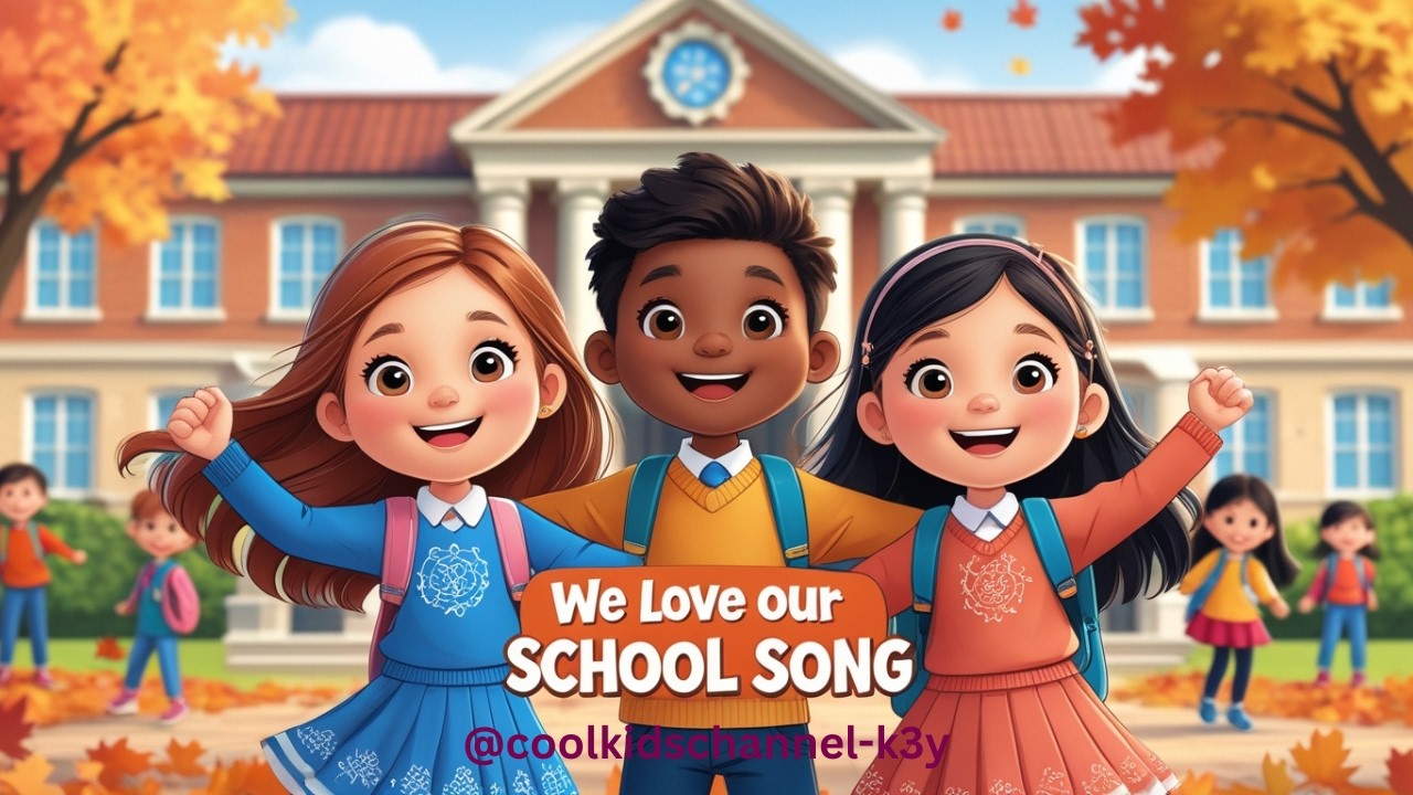 We Love our School Song #childrenssong #cocomelon #babyshark #nurseryrhymes #abcs #kidscartoon #kids