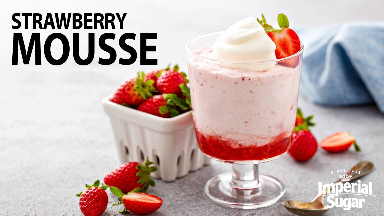 How to Make Strawberry Mousse