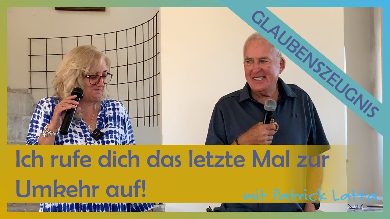 Patrick Latta bekehrte sich aufgrund der Botschaft: 