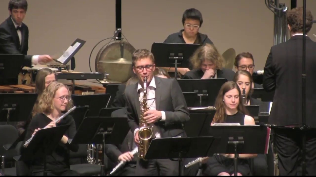 Quicksilver Alto Saxophone Concerto (Stacy Garrop) Live New England Premiere