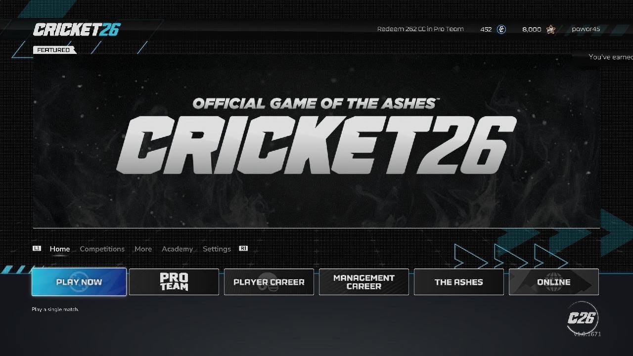 Cricket 26 Game Play