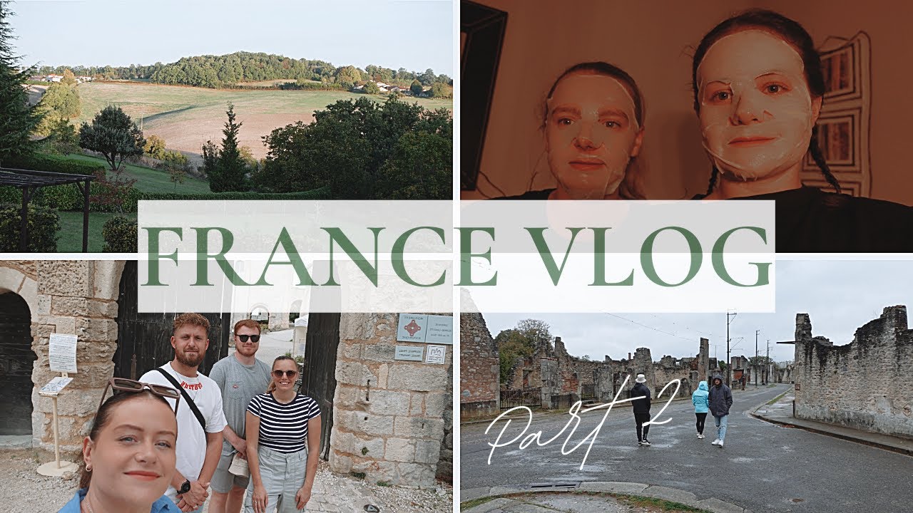 Holiday  Travel Vlog | Exploring West Central France, Restaurants & More | 2023