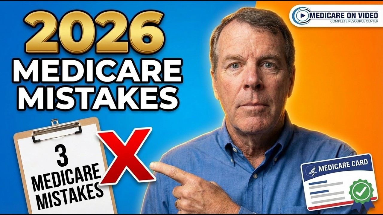 3 грубейшие ошибки в системе Medicare, которых следует избегать в 2026 году (Не делайте этого!)