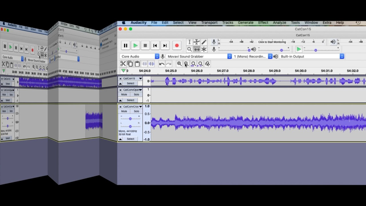 Audacity Adding Tracks