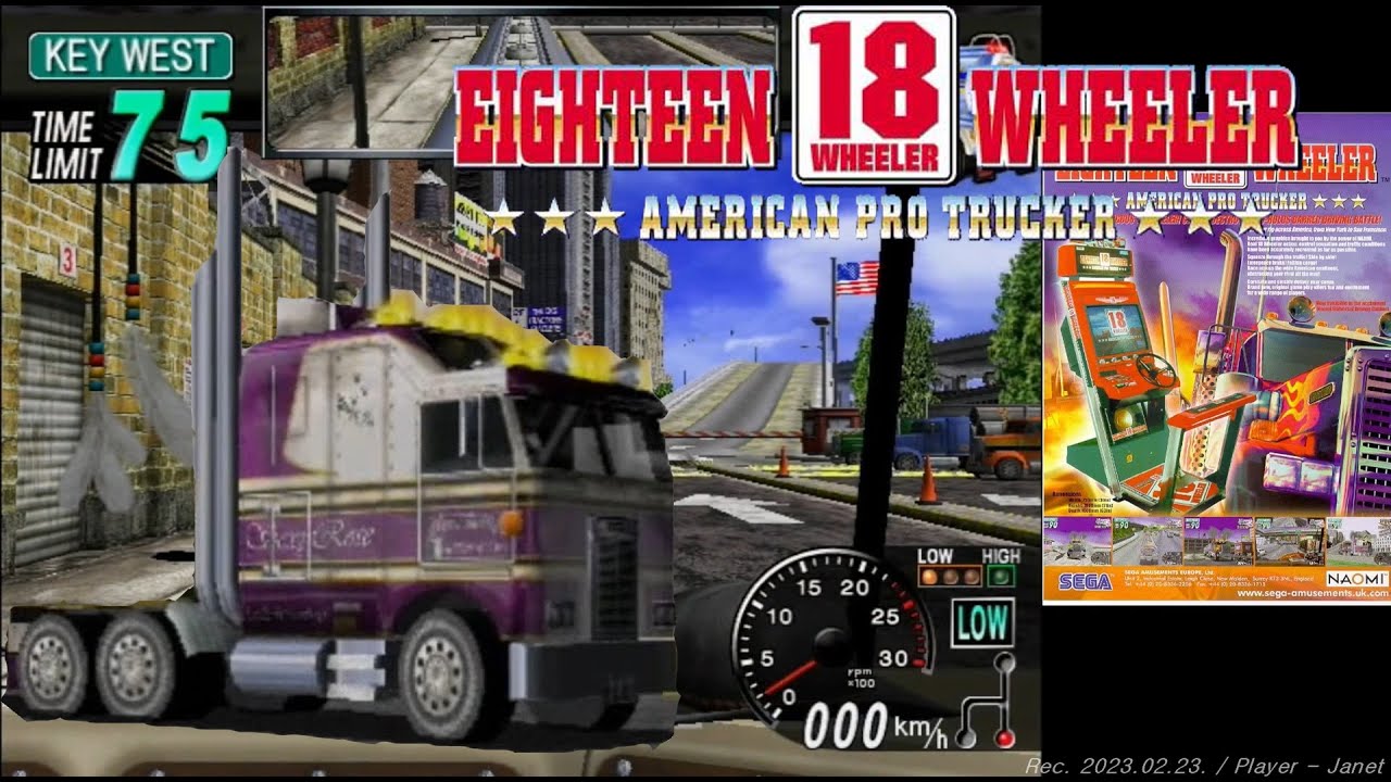 18 Wheeler / Eighteen Wheeler - 1CC (Highway Cat) / エイティーン・ホイーラー / 18휠러