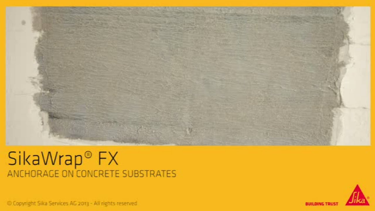 SikaWrap FX-50C - carbon fibre string
