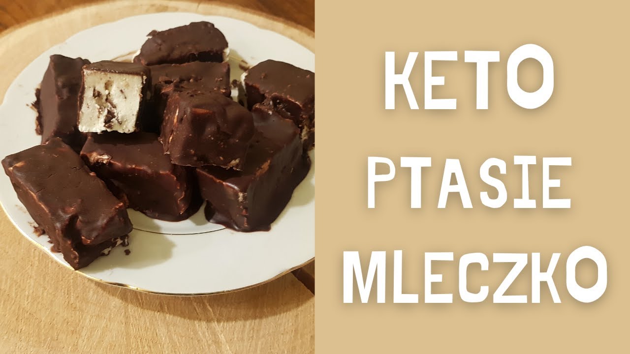 Keto ptasie mleczko | Keto batony | Keto deser 🍫