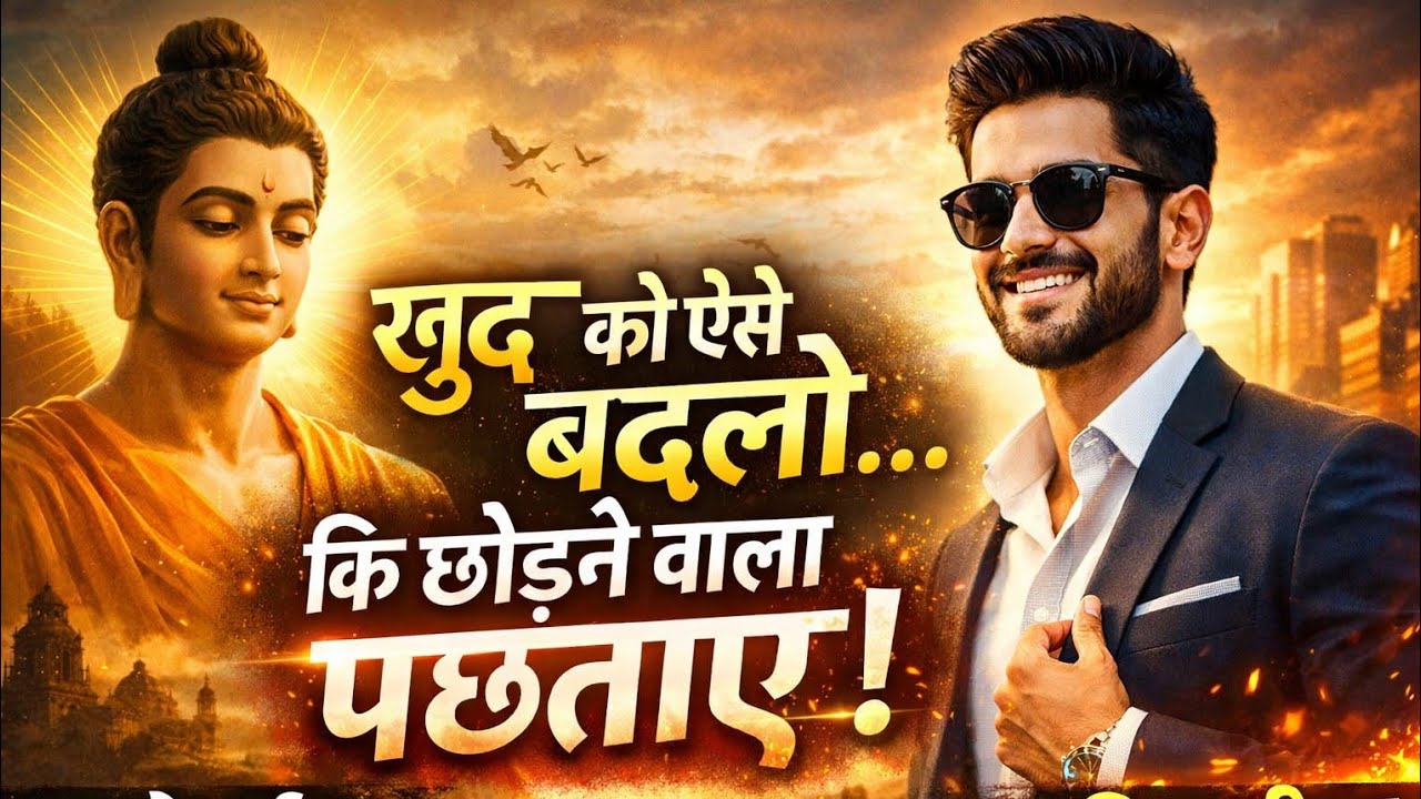 🤠खुद को इतना बदल लो कि दुनिया हैरान रह जाए! | Buddha Lesson😨💐