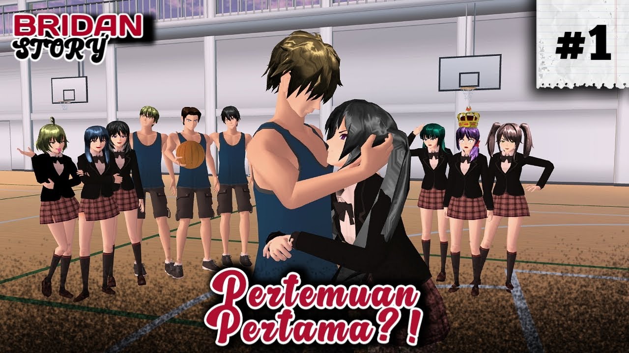BRIDAN STORY' #1 | [ Brandalan Ganteng?! ] | Drama Sakura School Simulator
